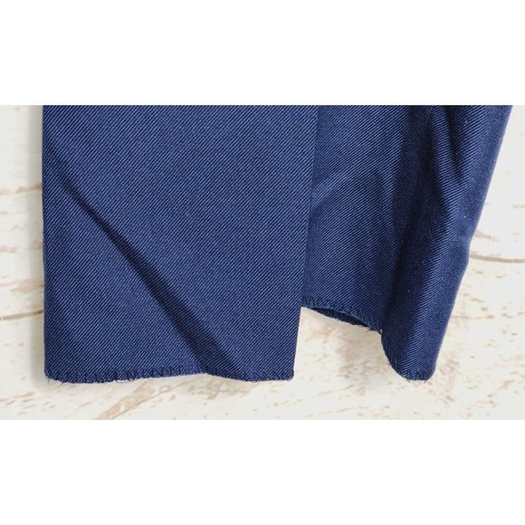 D.S.C.P by Tennessee Apparel Corp. 38R Blue Slacks Men's Polyester/Wool Pants - Picture 14 of 15